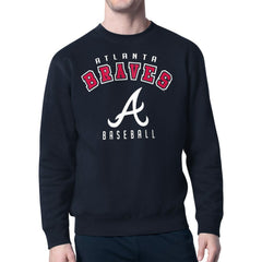 Atlanta Braves Starter Team Logo Fleece Pullover Sweatshirt - MLB Pullover