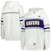 Baltimore Ravens Women's Plus Size Head Coach Throwback Pullover Hoodie | NFL New