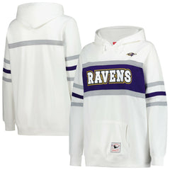 Baltimore Ravens Women's Plus Size Head Coach Throwback Pullover Hoodie | NFL New