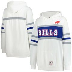 Buffalo Bills Women's Plus Size Head Coach Throwback Pullover Hoodie | NFL Hot
