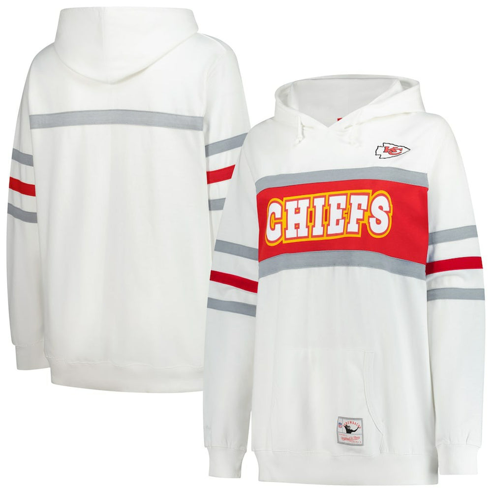 Kansas City Chiefs Women's Plus Size Head Coach Throwback Pullover Hoodie | NFL US