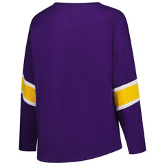 Minnesota Vikings Women's Plus Size Redzone 3/4-Sleeve Scoop Neck T-Shirt | NFL Online