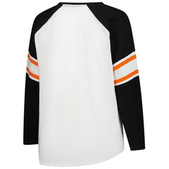 Cincinnati Bengals Women's Plus Size Redzone Lace Up Long Sleeve T-Shirt | NFL On sale