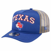 Texas Rangers New Era Vintage Arched Foam Front 9FIFTY A-Frame Adjustable Trucker Hat - MLB Hats