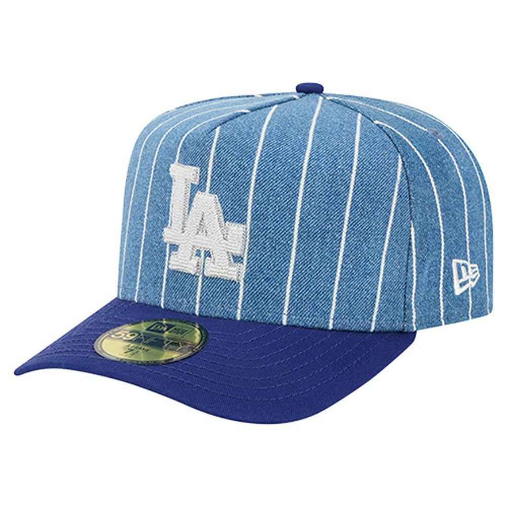 Los Angeles Dodgers New Era Parallel A-Frame 59FIFTY Fitted Hat - MLB Hats