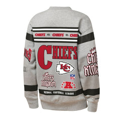 Kansas City Chiefs Youth Throwback All-Over Print Fleece Sweatshirt | NFL Hot