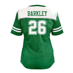 Philadelphia Eagles Saquon Barkley Women's Plus Size Bling V-Neck T-Shirt | NFL US