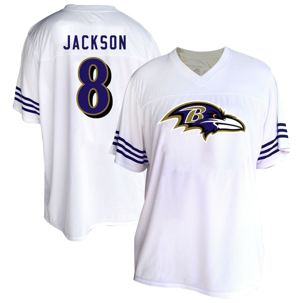 Baltimore Ravens Lamar Jackson Women's Plus Size Fashion Jersey | NFL Online