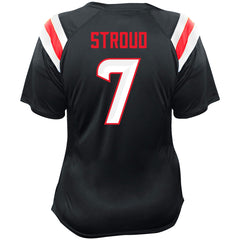 Houston Texans C.J. Stroud Women's Plus Size Name & Number Raglan Lace V-Neck T-Shirt | NFL Online