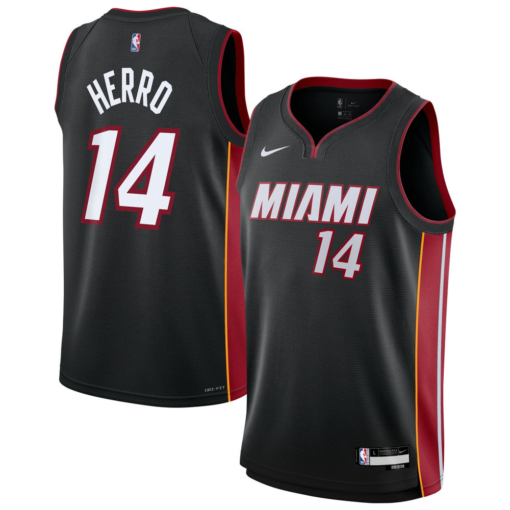Black Tyler Herro Miami Heat Youth Swingman Jersey | NBA