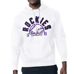 Colorado Rockies Starter Half Ball Team Graphic Pullover Hoodie - MLB Hoodies
