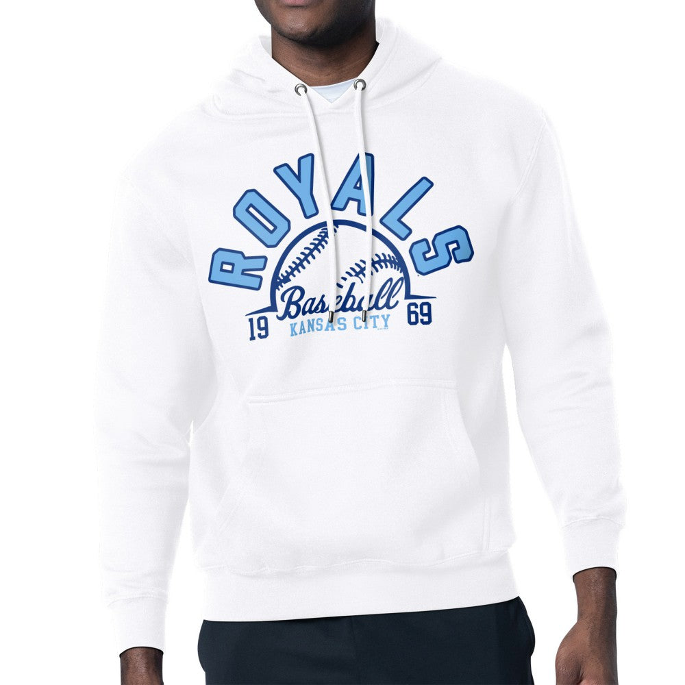 Kansas City Royals Starter Half Ball Team Graphic Pullover Hoodie - MLB Hoodies