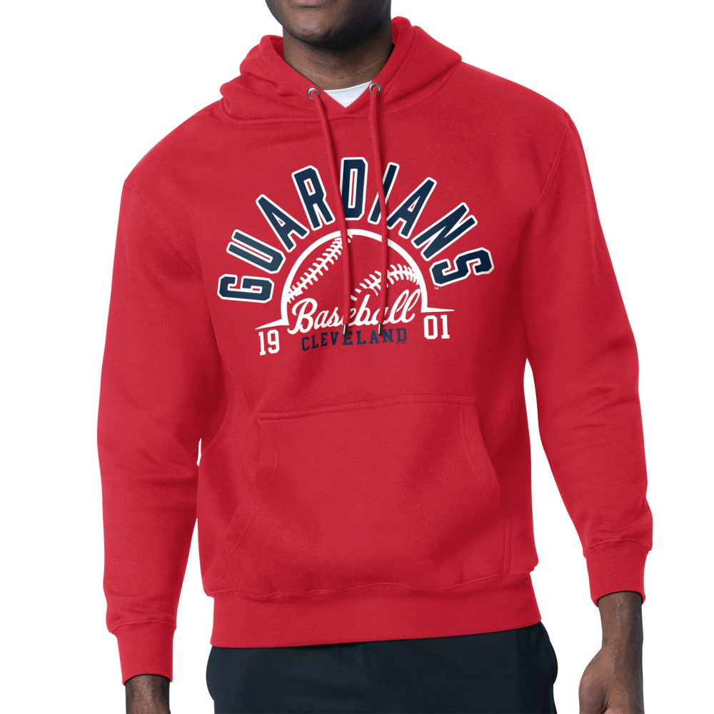 Cleveland Guardians Starter Half Ball Team Graphic Pullover Hoodie - MLB Hoodies