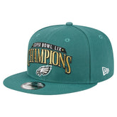 Philadelphia Eagles Super Bowl LIX Champions 9FIFTY Snapback Hat | NFL Outlet