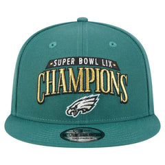 Philadelphia Eagles Super Bowl LIX Champions 9FIFTY Snapback Hat | NFL Outlet
