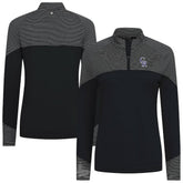 Colorado Rockies Levelwear Women's Classic Stripes Insignia 2.0 Raglan Quarter-Zip Top - MLB Tops