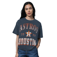 Houston Astros Starter Women's Oversized Hall of Fame T-Shirt - MLB T-shirts