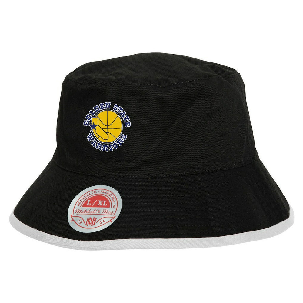 Black/Blue Golden State Warriors Flip It Reversible Bucket Hat sale | NBA
