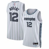 White Ja Morant Memphis Grizzlies Unisex 2025/26 Swingman Jersey | NBA