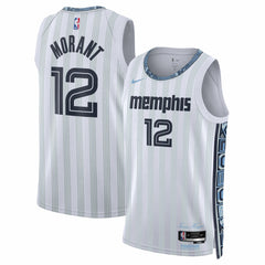 White Ja Morant Memphis Grizzlies Unisex 2025/26 Swingman Jersey | NBA