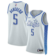 Silver Paolo Banchero Orlando Magic Unisex 2025/26 Swingman Jersey | NBA
