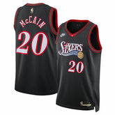 Black Jared McCain Philadelphia 76ers Unisex Swingman Jersey | NBA