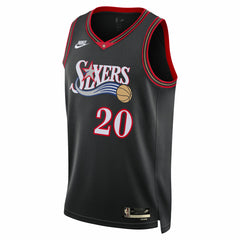 Black Jared McCain Philadelphia 76ers Unisex Swingman Jersey | NBA