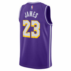 Purple LeBron James Los Angeles Lakers Jordan Brand Unisex Swingman Jersey | NBA