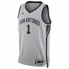 Silver Victor Wembanyama San Antonio Spurs Jordan Brand Unisex Swingman Jersey | NBA