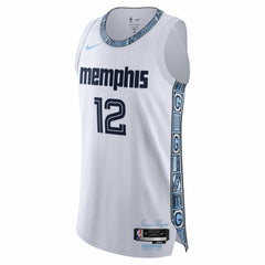 White Ja Morant Memphis Grizzlies Unisex 2025/26 Authentic Jersey | NBA