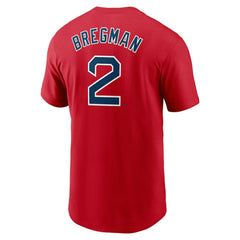 Alex Bregman Boston Red Sox Nike Fuse Name & Number T-Shirt - MLB T-shirts
