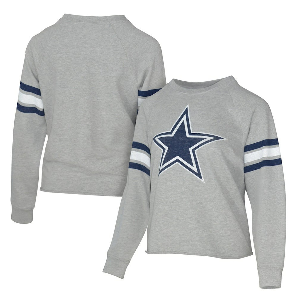 Dallas Cowboys Lauren James Women's Raglan Terry Sweatshirt | NFL New