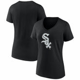 Chicago White Sox Women's Logo V-Neck T-Shirt - MLB T-shirts