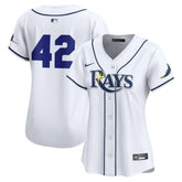 Tampa Bay Rays Nike Home 2025 Jackie Robinson Day Limited Jersey – White - MLB Jerseys