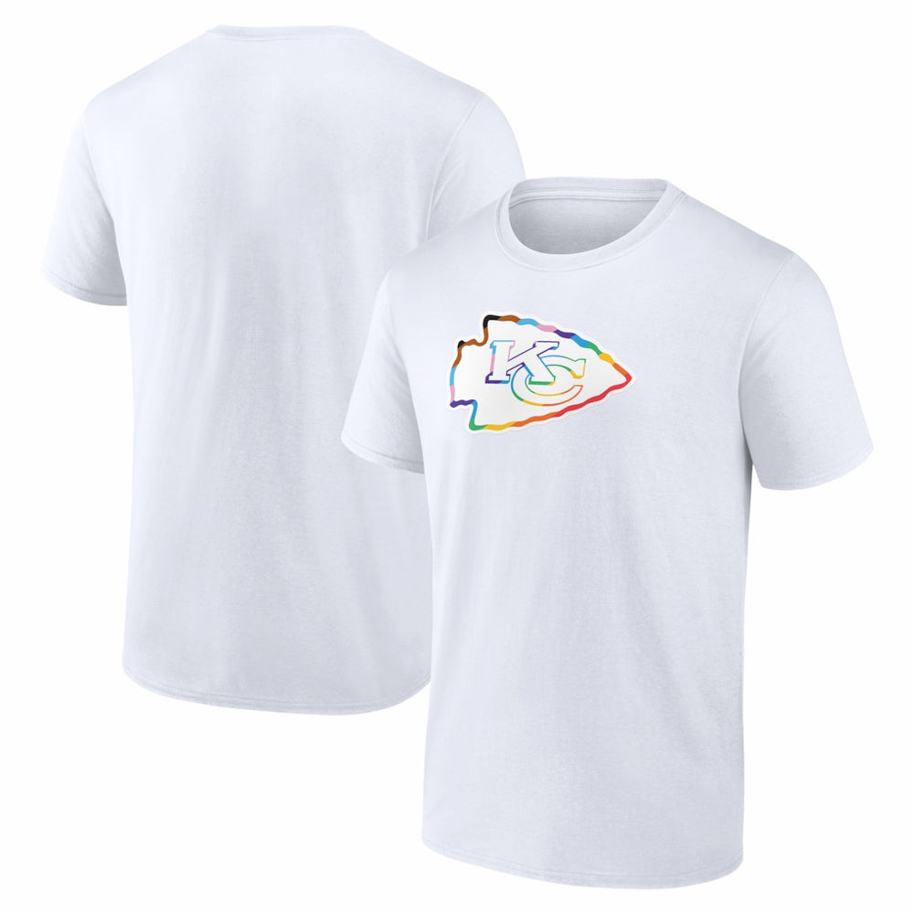 Kansas City Chiefs Logo Pride T-Shirt | NFL On sale