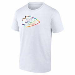 Kansas City Chiefs Logo Pride T-Shirt | NFL On sale
