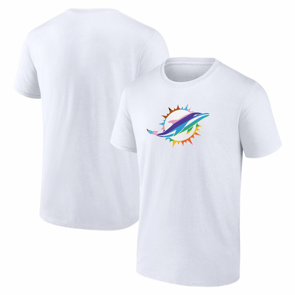 Miami Dolphins Logo Pride T-Shirt | NFL Outlet