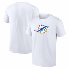 Miami Dolphins Logo Pride T-Shirt | NFL Outlet