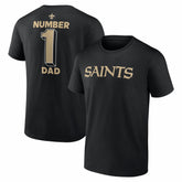 New Orleans Saints #1 Dad Jersey T-Shirt | NFL On sale