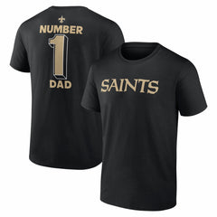 New Orleans Saints #1 Dad Jersey T-Shirt | NFL On sale
