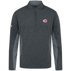 Cincinnati Reds Levelwear Waffle Insignia 2.0 Quarter-Zip Pullover - MLB Pullover