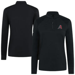 Arizona Diamondbacks Levelwear Women's Power Insignia 2.0 Quarter-Zip Pullover Top - MLB Pullover