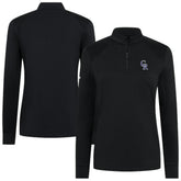 Colorado Rockies Levelwear Women's Power Insignia 2.0 Quarter-Zip Pullover Top - MLB Pullover