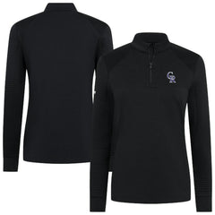 Colorado Rockies Levelwear Women's Power Insignia 2.0 Quarter-Zip Pullover Top - MLB Pullover
