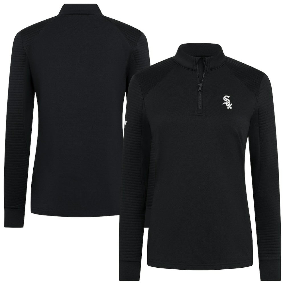 Chicago White Sox Levelwear Women's Power Insignia 2.0 Quarter-Zip Pullover Top - MLB Pullover