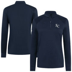 Kansas City Royals Levelwear Women's Power Insignia 2.0 Quarter-Zip Pullover Top - MLB Pullover