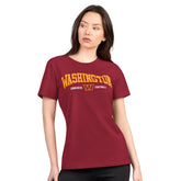 Washington Commanders G-III 4Her by Carl Banks Women's Super-Slim Lightweight Winning Crew T-Shirt | NFL Outlet
