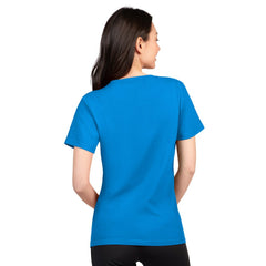 Los Angeles Chargers G-III 4Her by Carl Banks Women's Super-Slim Lightweight Winning Crew T-Shirt | NFL Discount