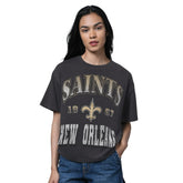 New Orleans Saints Starter Women's Oversized Hall of Fame T-Shirt | NFL Near me