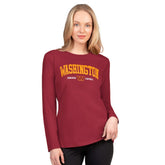 Washington Commanders G-III 4Her by Carl Banks Women's Best Play Long Sleeve T-Shirt | NFL Outlet